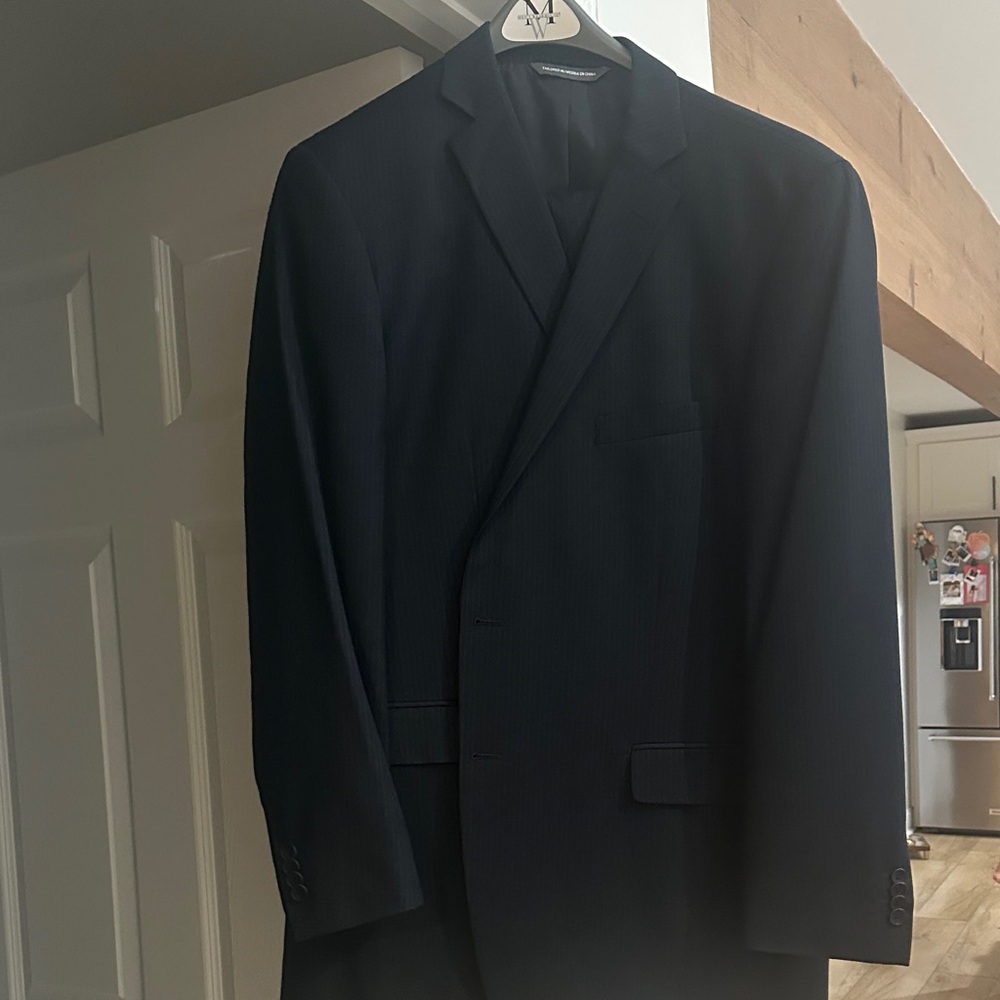 Men's Classic Black Suit